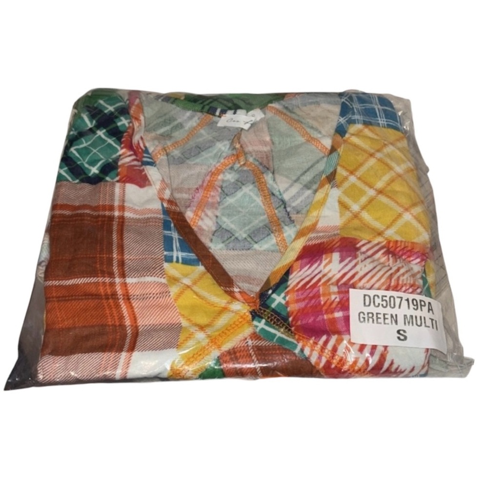 Ces Femme Multi Color Patchwork Mini Sundress (NW… - image 7